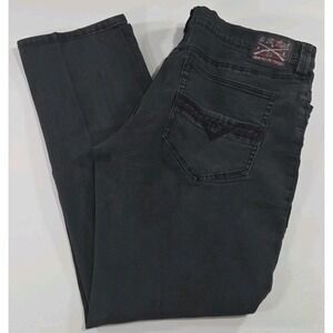 Howitzer Patriot Tactical Jean Men Sz 38X32 Relaxed Black Denim Stretch Military